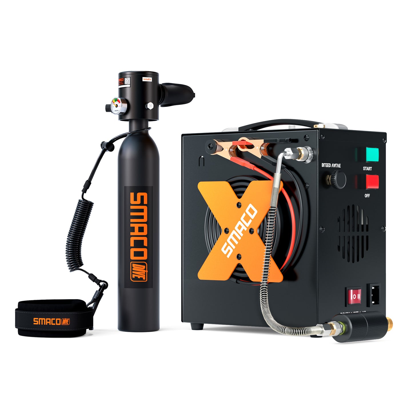 SUMMER FLASH SALE—SMACO S300 0.5 L Mini Scuba Diving Tank