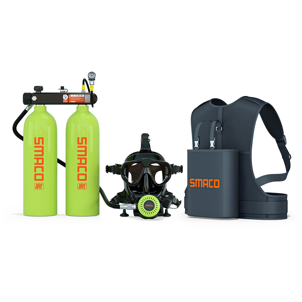S700Max 2.0L Double Mini Scuba Tanks