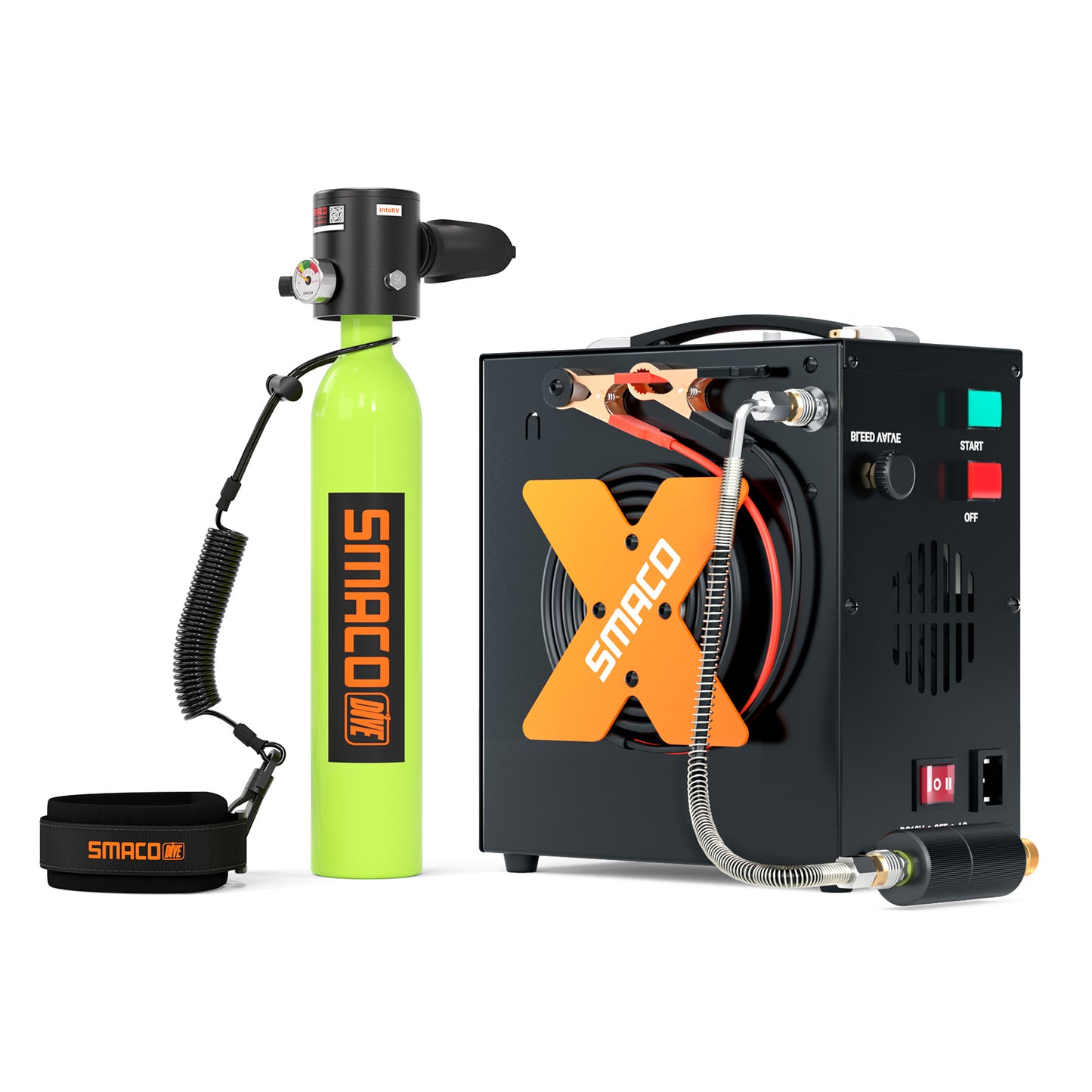 SUMMER FLASH SALE—SMACO S300 0.5 L Mini Scuba Diving Tank
