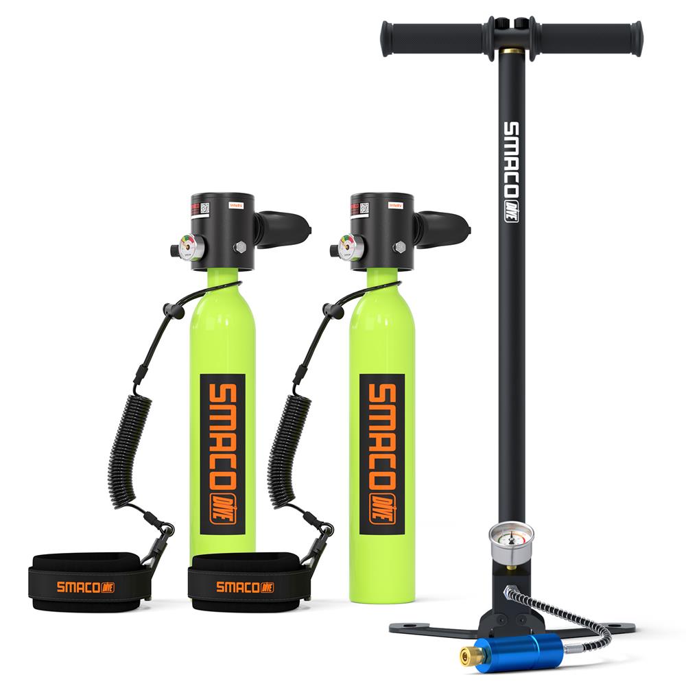 SMACO S300 0.5l Scuba Tank 2 Pcs Kit