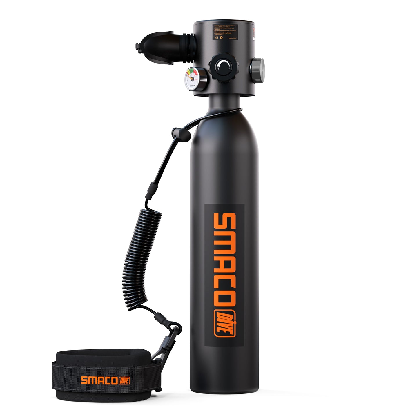 SMACO S500 0.7L Scuba Diving Cylinder Mini Scuba Tank