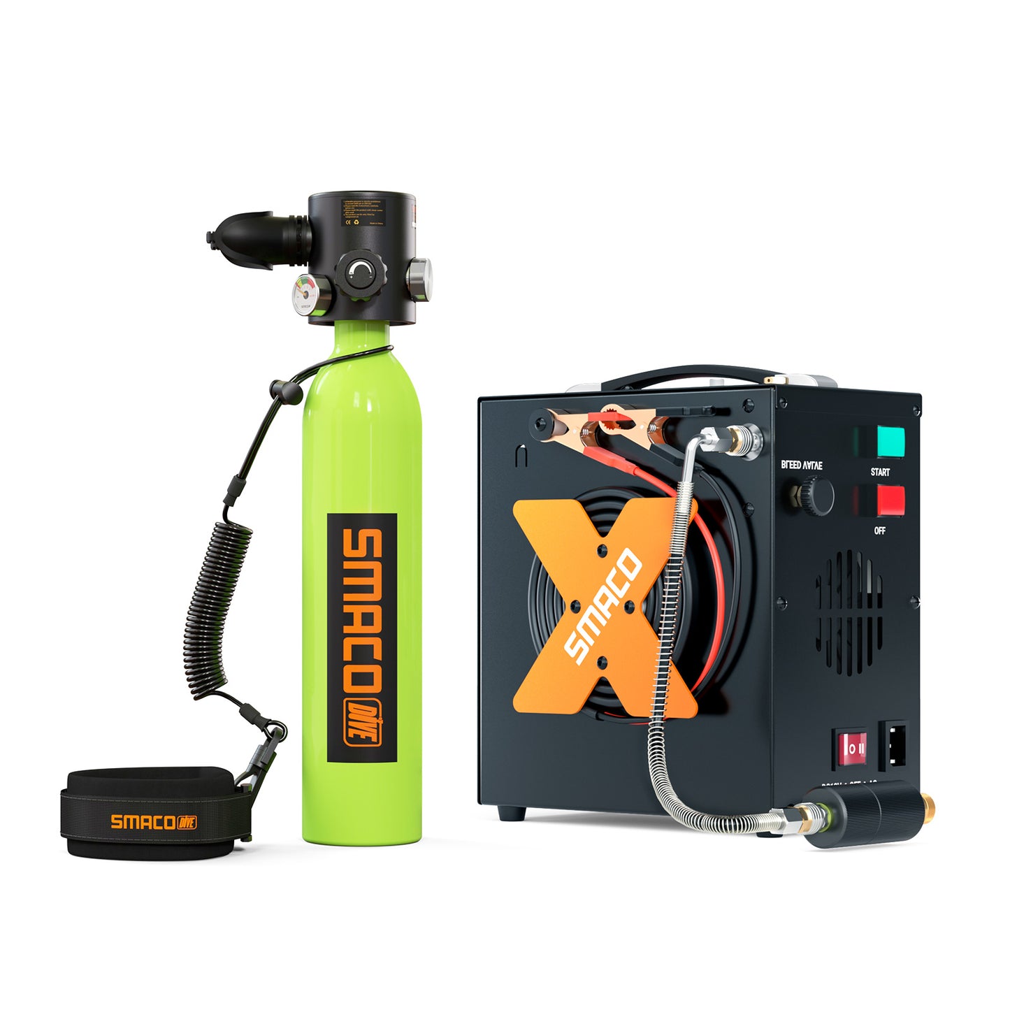SMACO S500 0.7L Bouteille de Plongée sous-marine Mini Réservoir de Plongée