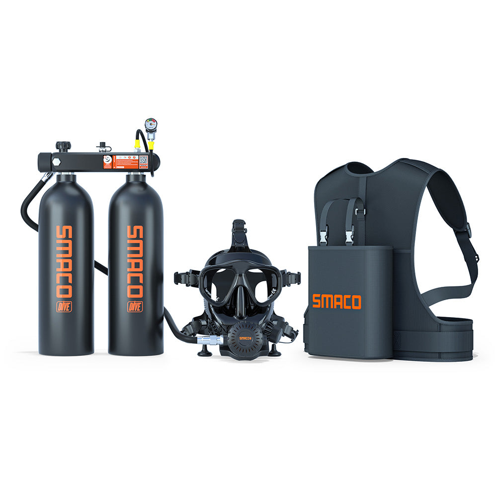 S700Max 2.0L Double Mini Scuba Tanks