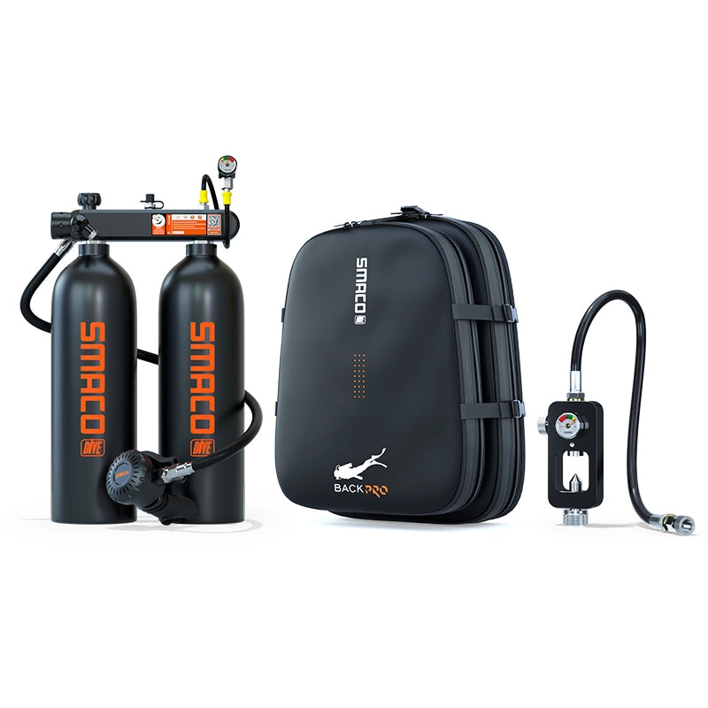 S700Max 2.0L Double Mini Scuba Tanks
