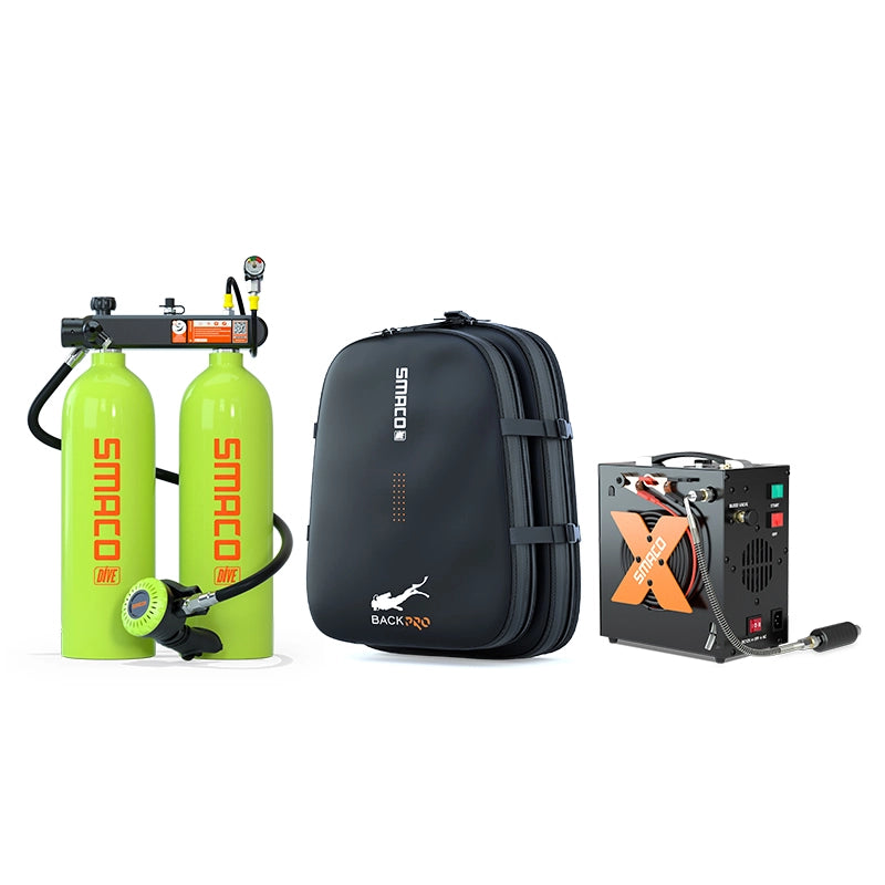 S700Max 2.0L Double Mini Scuba Tanks