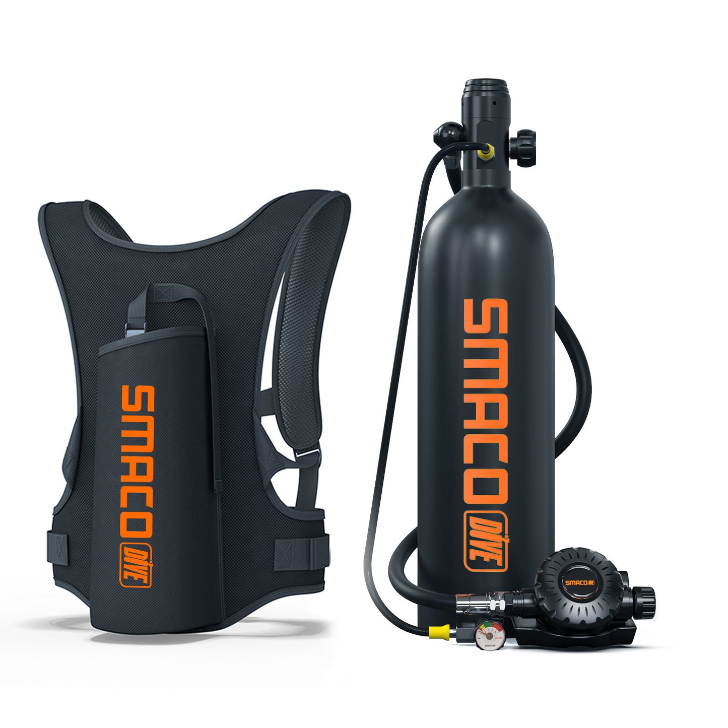 S700Plus 2.0L Mini Scuba Tank with Regulator Kit