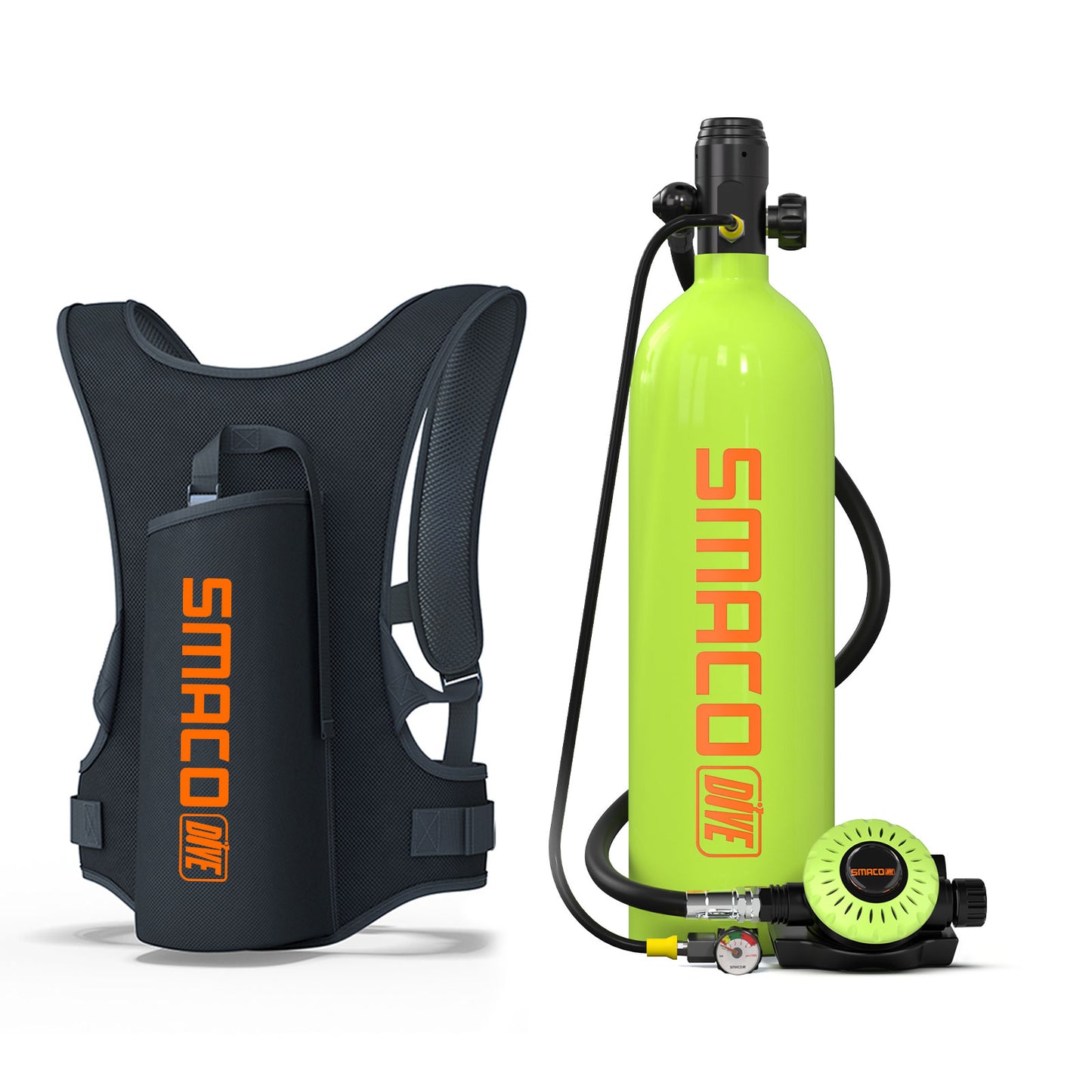 S700Plus 2.0L Mini Scuba Tank with Regulator Kit