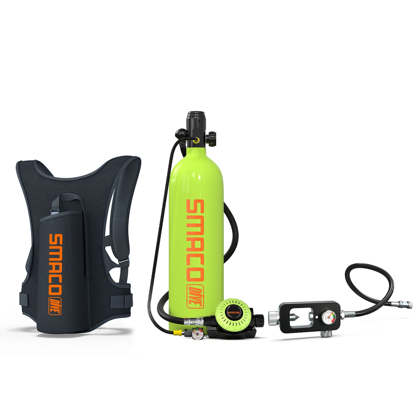 S700Plus 2.0L Mini Scuba Tank with Regulator Kit