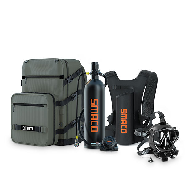 S700 2L Mini Scuba Tank with Best Backpack