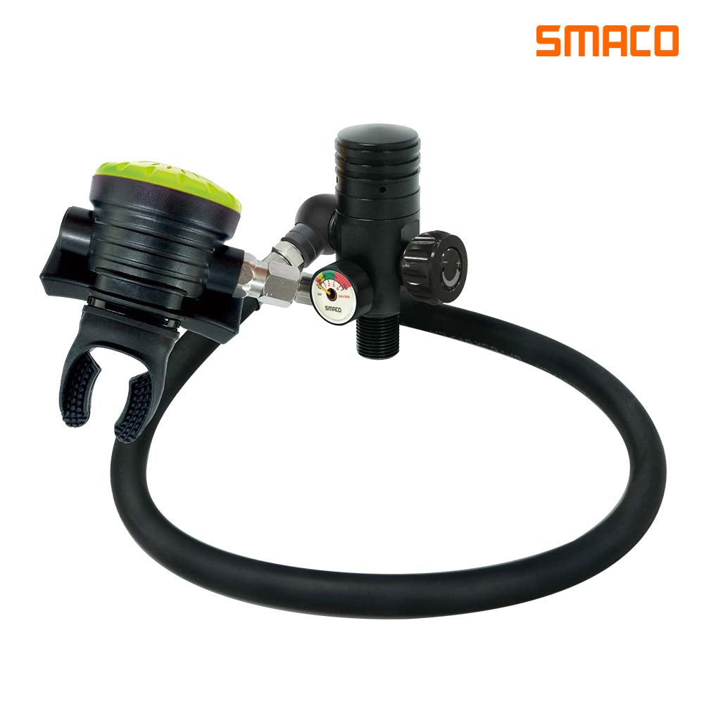 SMACO S400Plus 1L Mini Scuba Diving Cylinder Regulating Valve