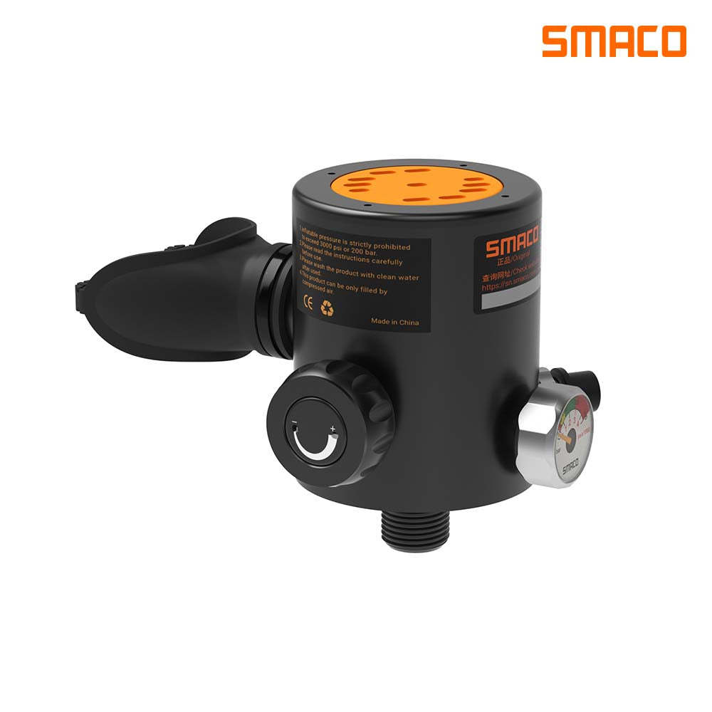 SMACO Mini Scuba Diving Cylinder Regulating Valve