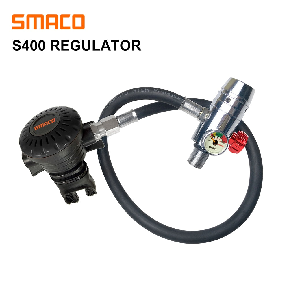 SMACO S400/S400Plus Mini Scuba Diving Cylinder Regulating Valve - SmacoSports