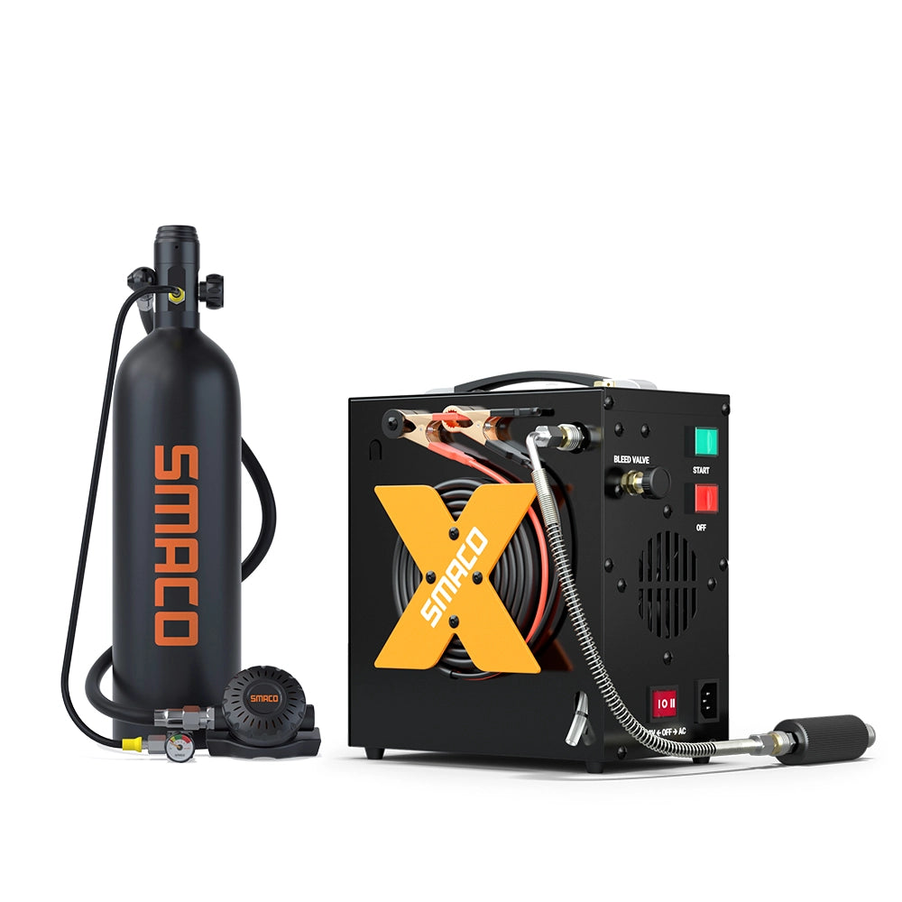 S700Plus 2.0L Mini Scuba Tank with Regulator Kit