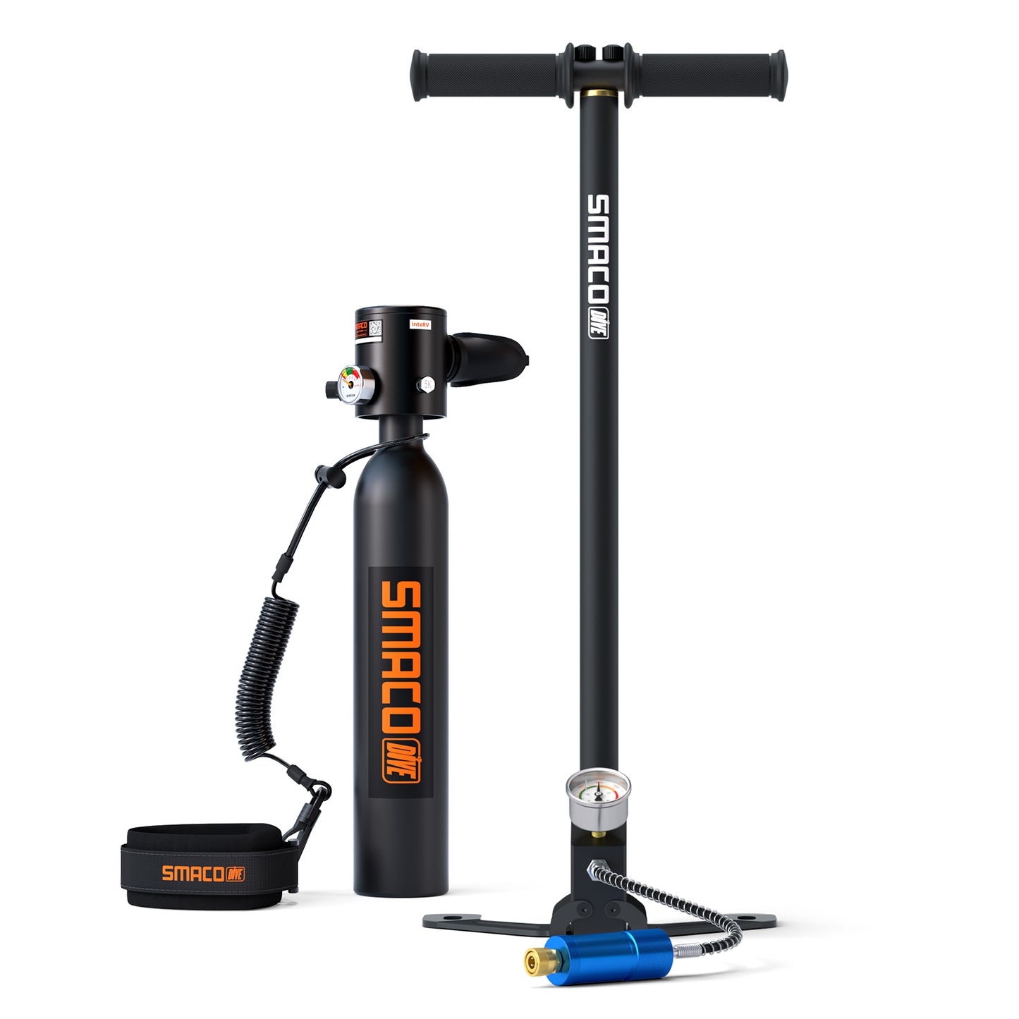 SUMMER FLASH SALE—SMACO S300 0.5 L Mini Scuba Diving Tank