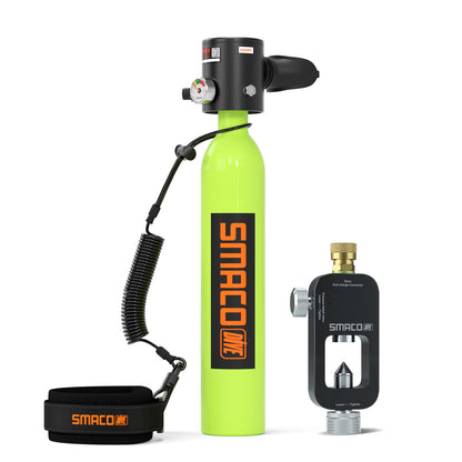SUMMER FLASH SALE—SMACO S300 0.5 L Mini Scuba Diving Tank
