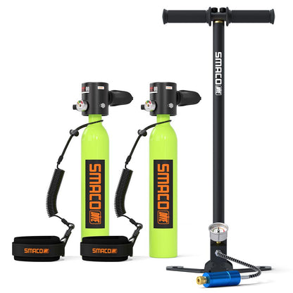 SMACO S300 0.5l Scuba Tank 2 Pcs Kit