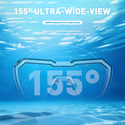 SMACO NOVA M1 LED Anti-Fog Snorkel & Dive Mask