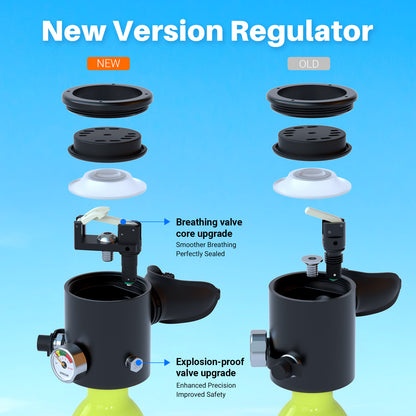 SUMMER FLASH SALE—SMACO S300 0.5 L Mini Scuba Diving Tank