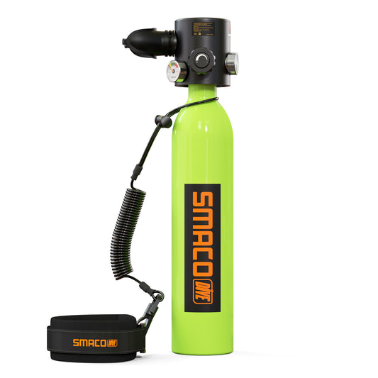 SMACO S500 0.7L Scuba Diving Cylinder Mini Scuba Tank