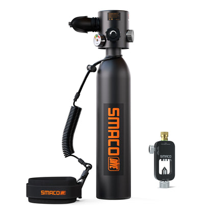 SMACO S500 0.7L Scuba Diving Cylinder Mini Scuba Tank