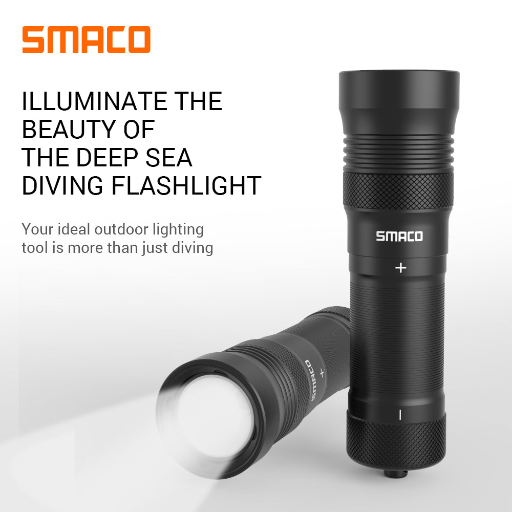 SMACO SF02 Diving flashlight