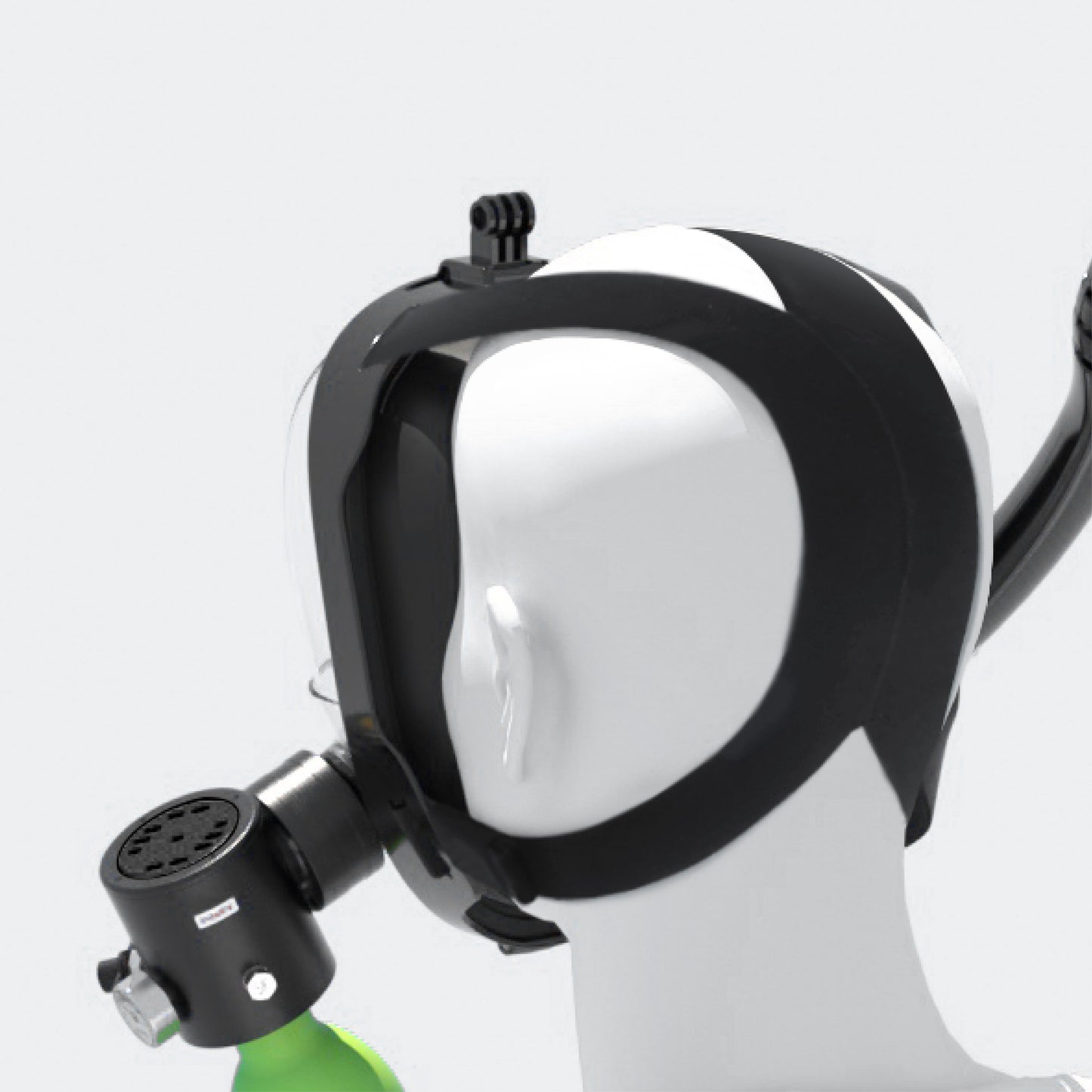 SMACO K2 Full Face Sub-Mask + Mini Scuba Tank