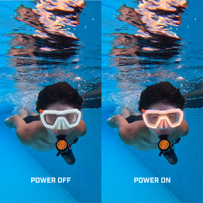 NOVA M1 LED Anti-Fog Snorkel & Dive Mask
