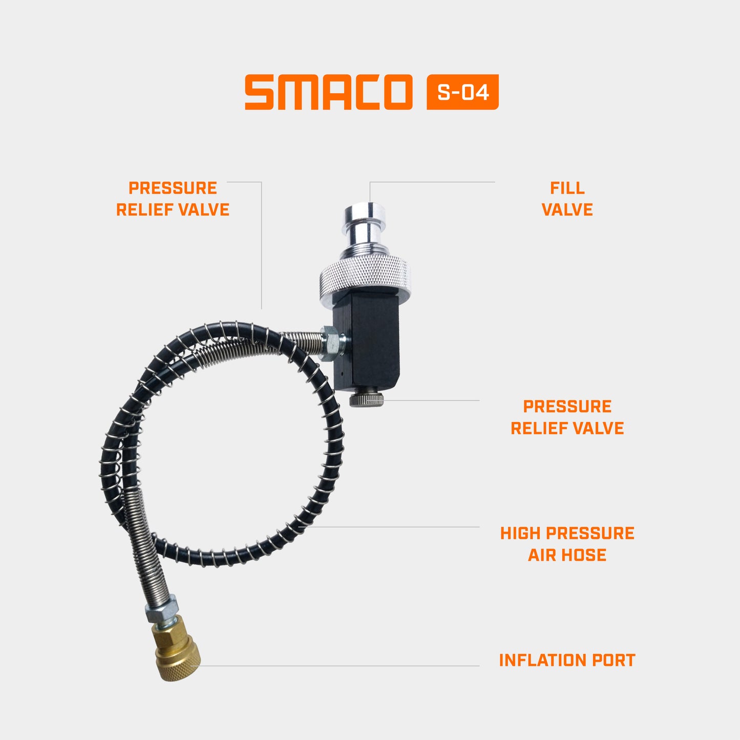 Mini Scuba Tank Refill Adapter