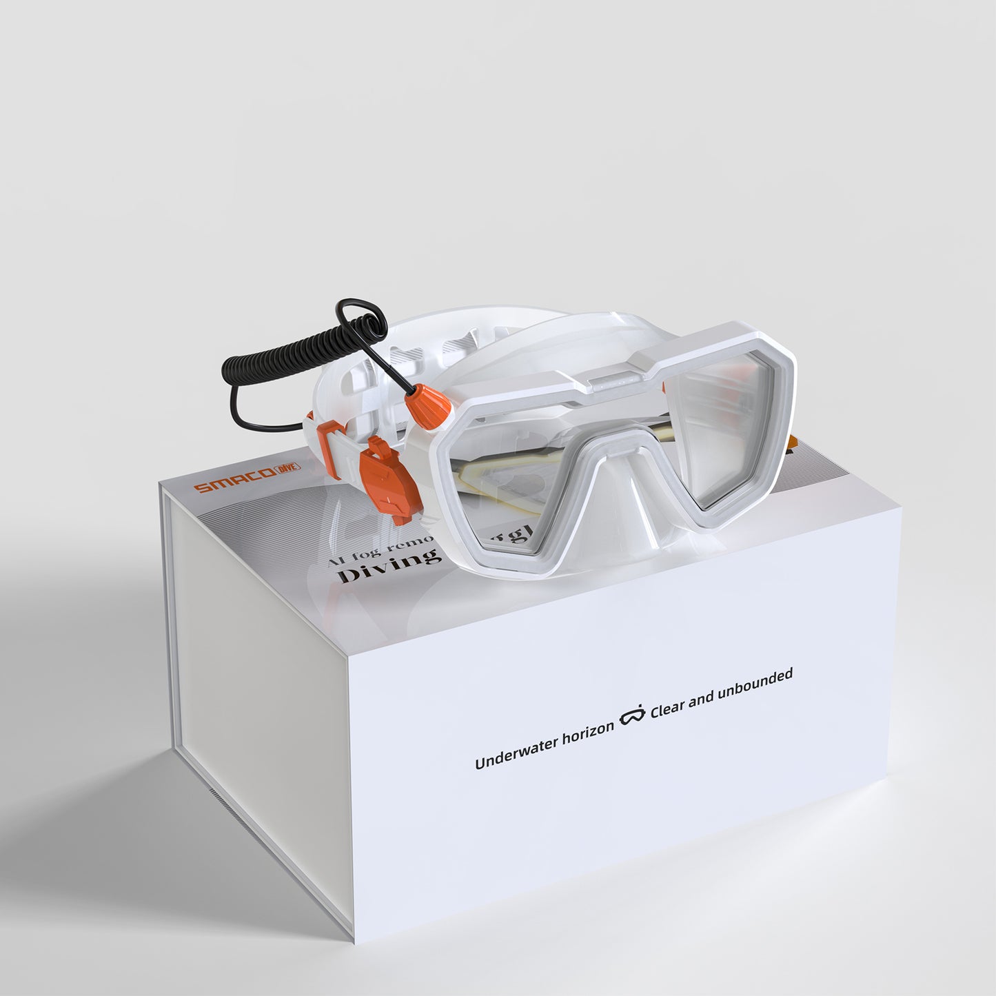 SMACO NOVA M1 LED Anti-Fog Snorkel & Dive Mask