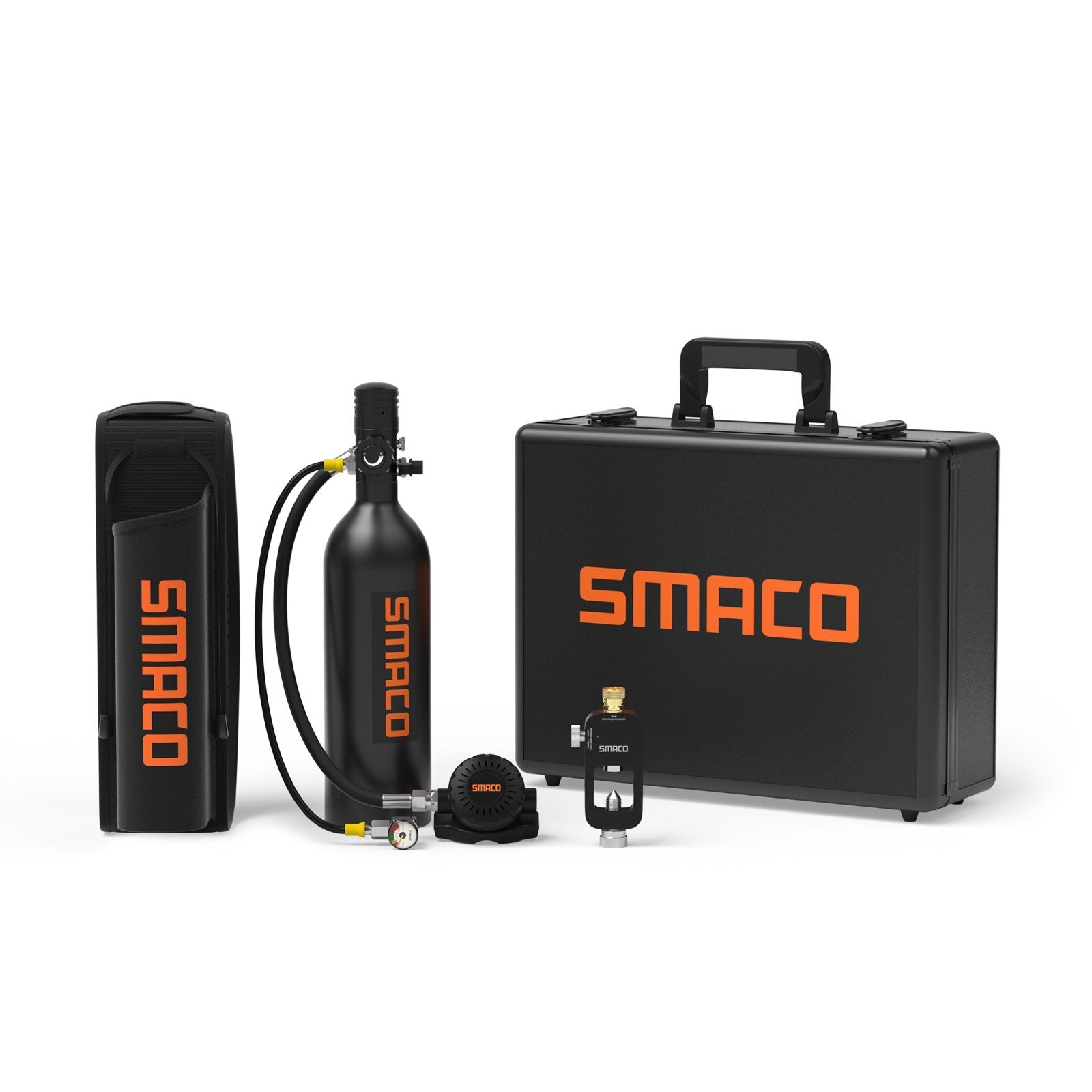 SMACO S400Pro Mini Scuba Tank Scuba Diving Equipment - SmacoSports