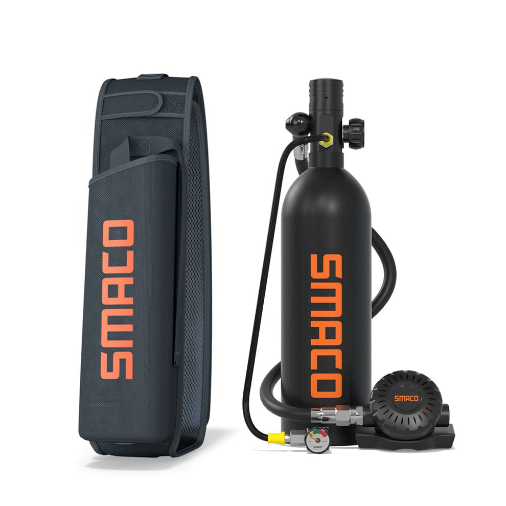 SMACO S400Pro 1L Scuba Diving Tank Kit for Underwater Exploration ...