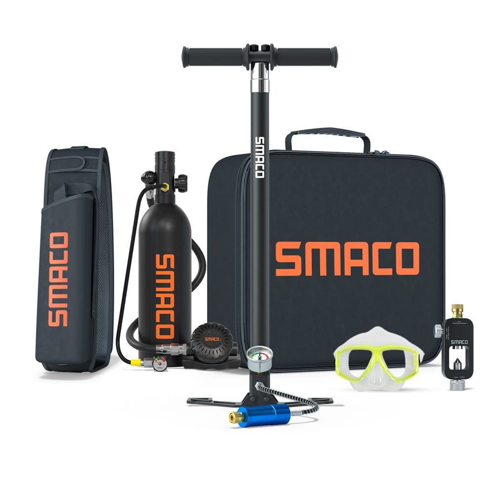 SMACO S400Pro Kit de réservoir de plongée sous-marine 1L pour l'exploration sous-marine