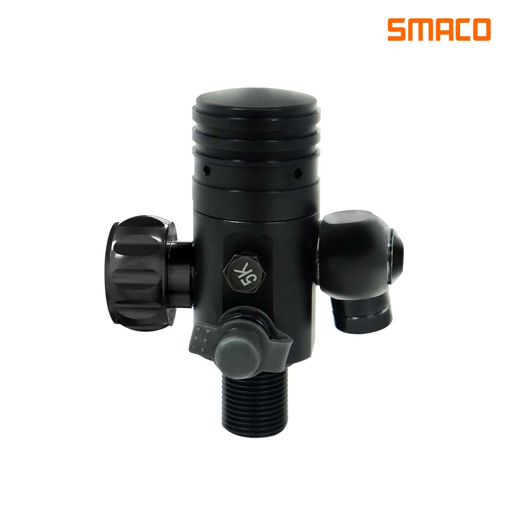 SMACO S400Plus 1L Mini Scuba Diving Cylinder Regulating Valve