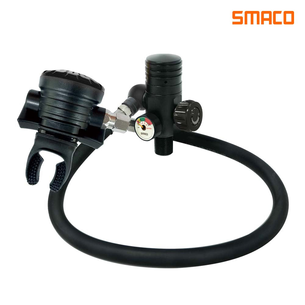 SMACO S400Plus 1L Mini Scuba Diving Cylinder Regulating Valve