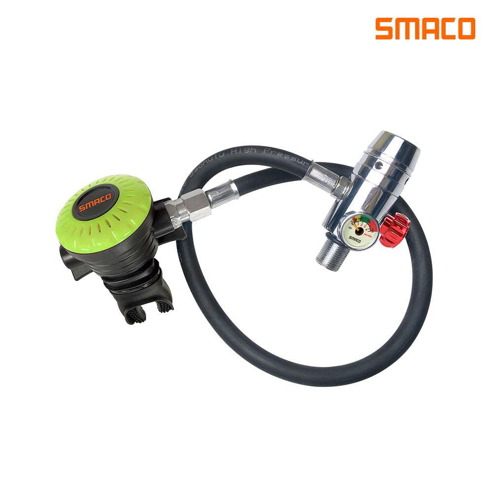 Mini válvula reguladora de cilindro de buceo SMACO S400 1L