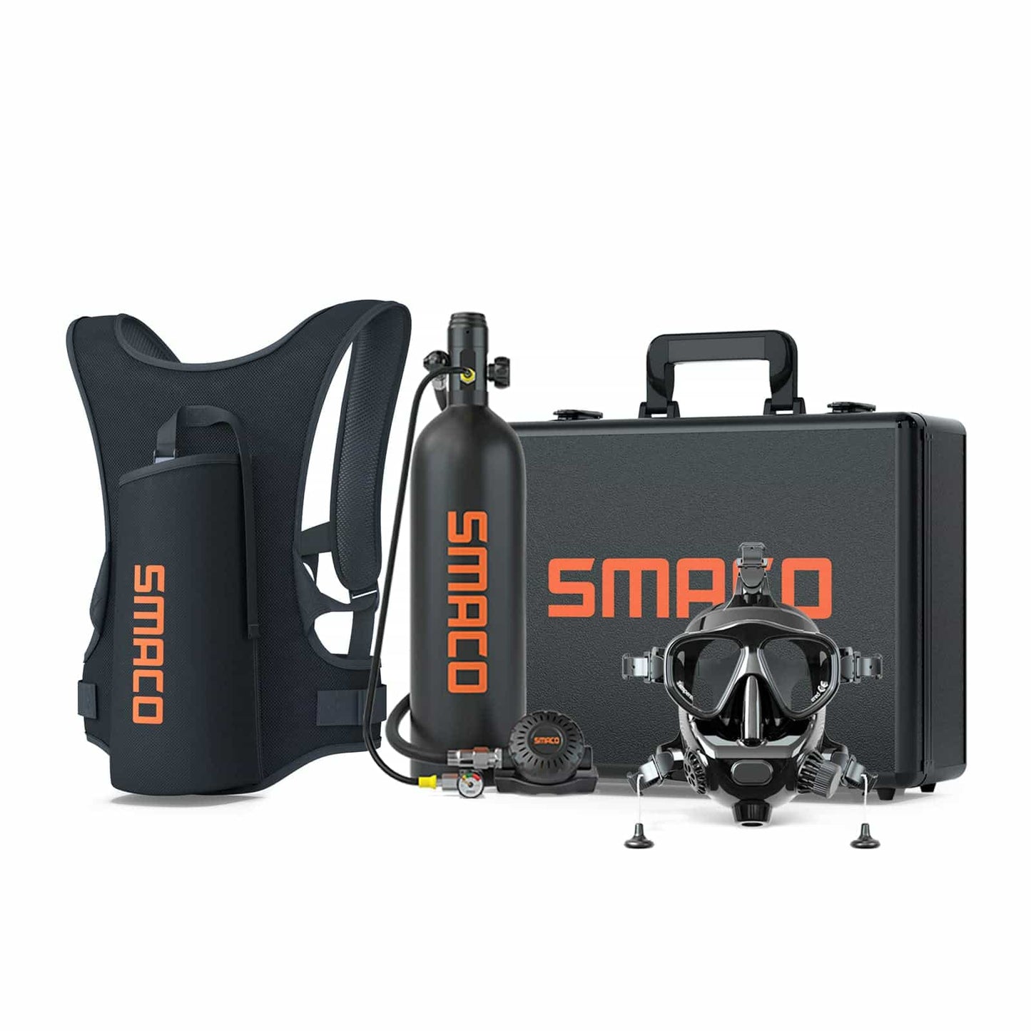 SMACO S700 2L Réservoir de plongée Mini réservoir de plongée sous-marine portable