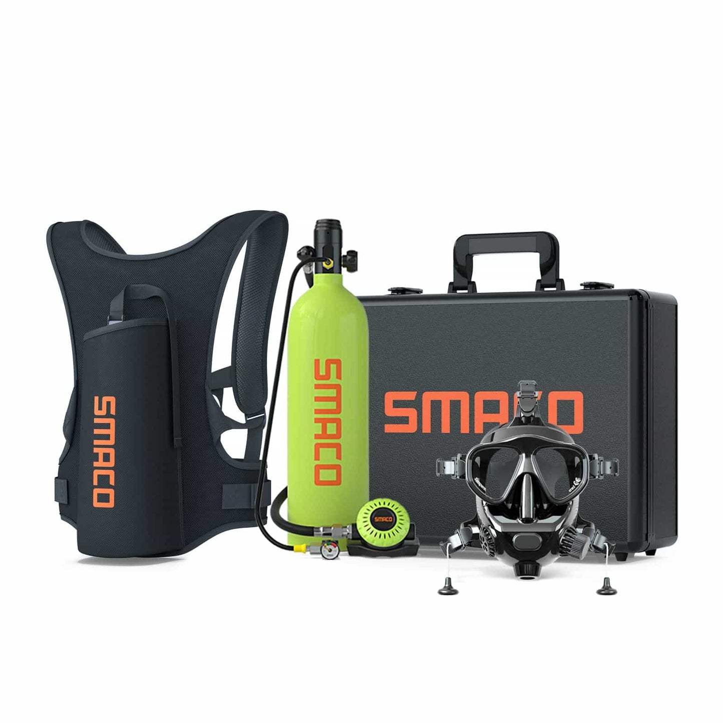 SMACO S700 2L Scuba Tank Portable Mini Scuba Diving Tank