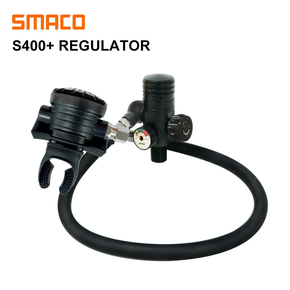 SMACO S400/S400Plus Mini Scuba Diving Cylinder Regulating Valve - SmacoSports