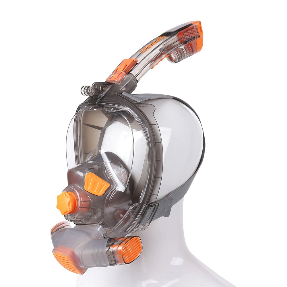 SMACO Swimming/Underwater Mask Snorkel Full Face Wide With Anti Fog Scuba Diving - SmacoSports